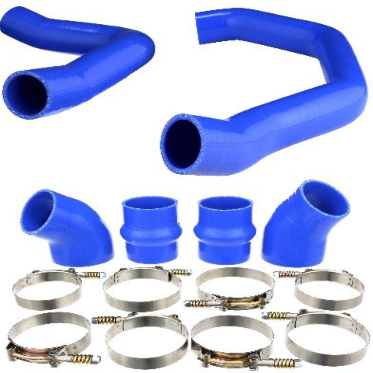 Silicone Radiator Hose and Intercooler Boot Kit 94-97 Ram 5.9L Cummins