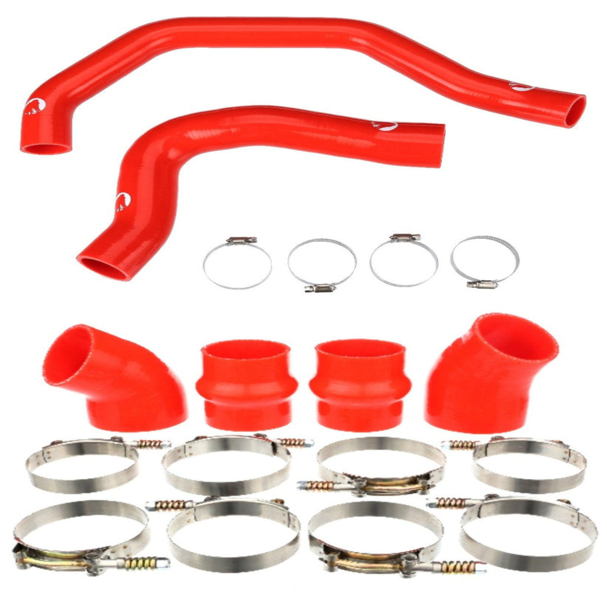 Silicone Radiator Hose and Intercooler Boot Kit 94-97 Ram 5.9L Cummins