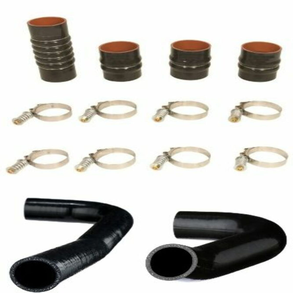 Mammoth Performance Radiator Hose and Intercooler Boot Kit 07.5-09 Ram 6.7L Cummins