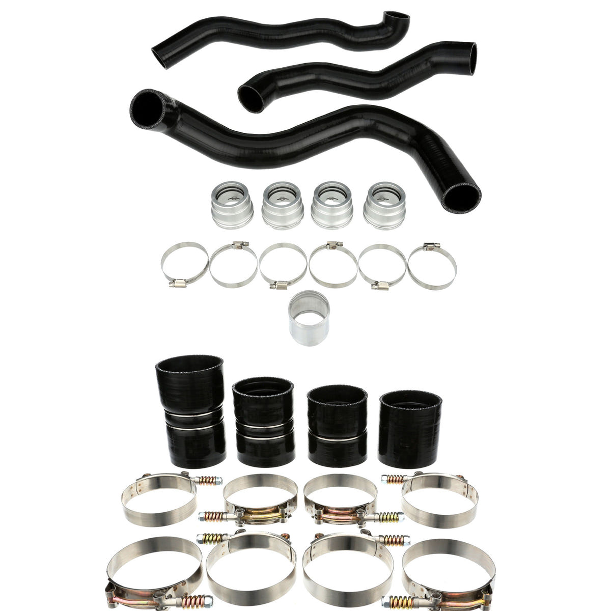 Mammoth Performance Intercooler Boot and Radiator Hose Kit For 08-10 Ford 6.4L Powerstroke