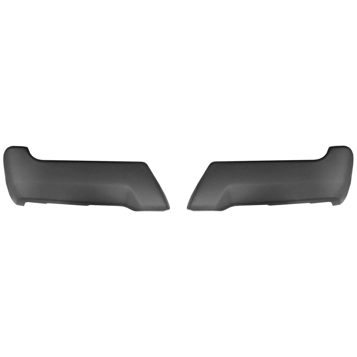 Shellz Chrome Delete Rear Bumper Covers 17-22 Ford F250/F350