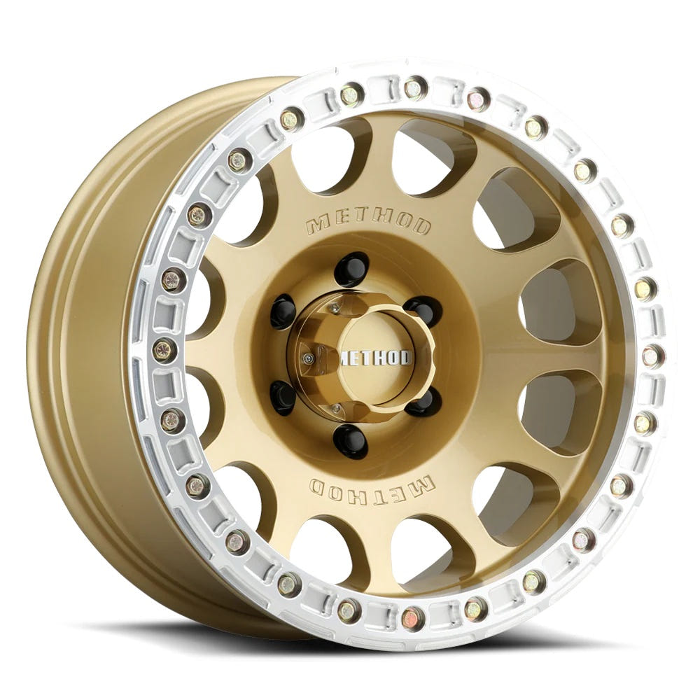 Method Race Wheels 105 Beadlock 17" 6x5.5 for 16-22 GM Canyon and Colorado 2.8L Duramax LWN