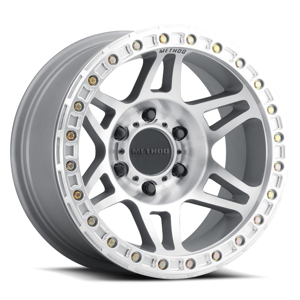 Method Race Wheels 106 17" Beadlock Wheel Matte Black Machined Bronze