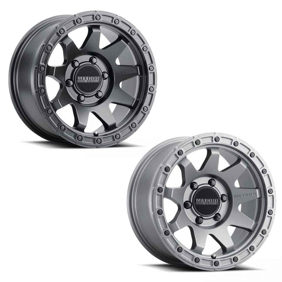 Method Race Wheels 317 | 17" 18" 20" Street Wheel | Matte Black Titanium