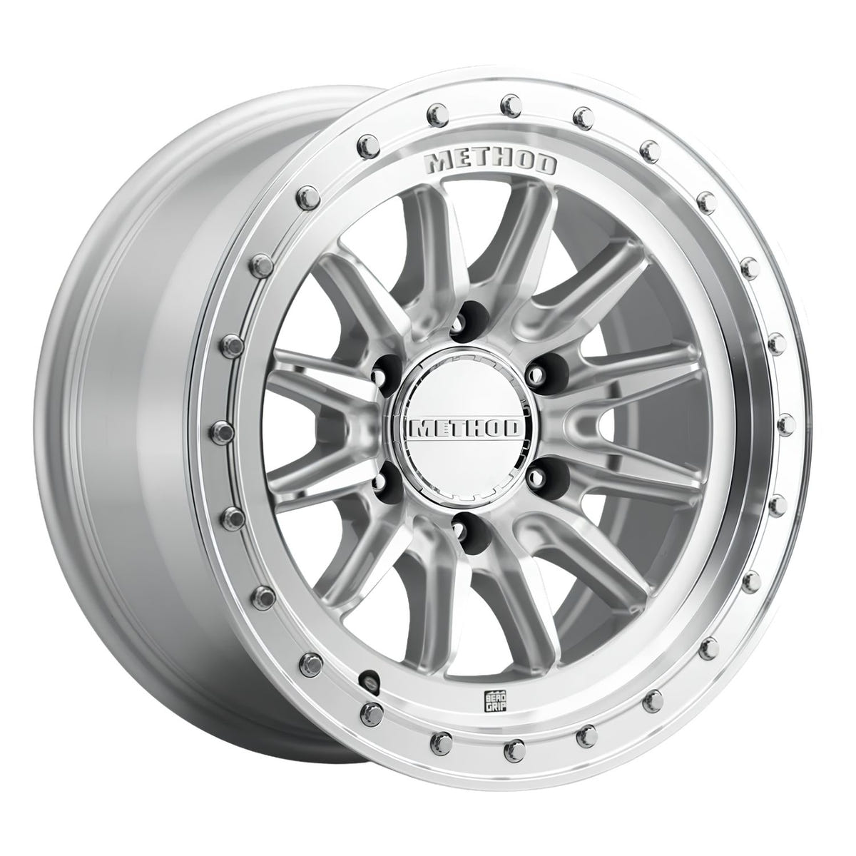 Method 711-HD Bead Grip wheel in Matte Black with a reinforced inner lip and aggressive spoke styling