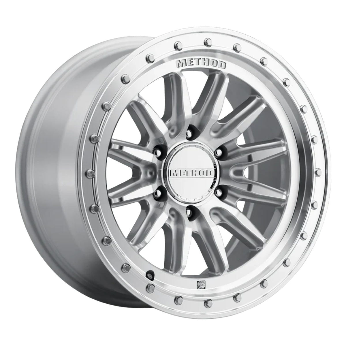 Method 711-HD Bead Grip 17x8.5 wheel designed for select 6-lug truck applications and off-road use