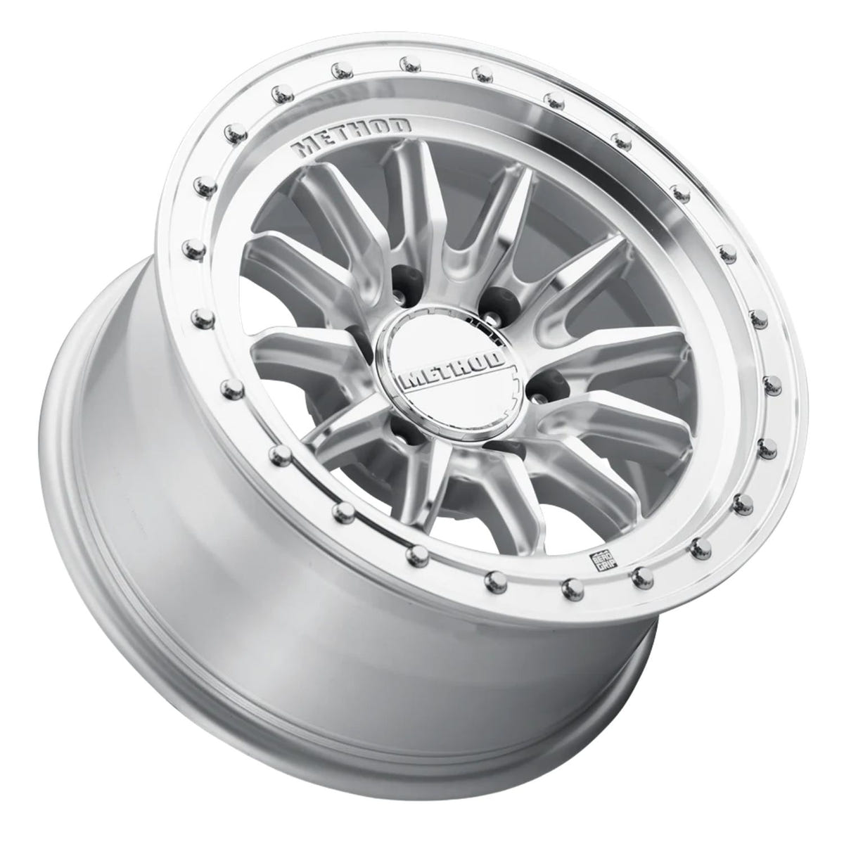 1. Method Race Wheels 711-HD Bead Grip wheel available in Matte Black and Machined finish options