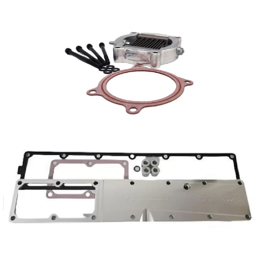 Glacier Diesel Power Mega-Flo Grid Heater &amp; Air-Boss Plenum Package for 07.5-12 Ram 6.7L Cummins