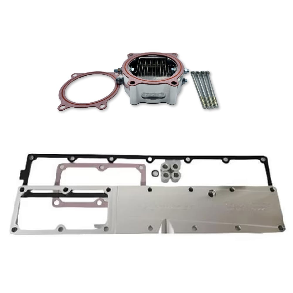 Glacier Diesel Power Mega-Flo Grid Heater &amp; Air-Boss Plenum Package for 07.5-12 Ram 6.7L Cummins