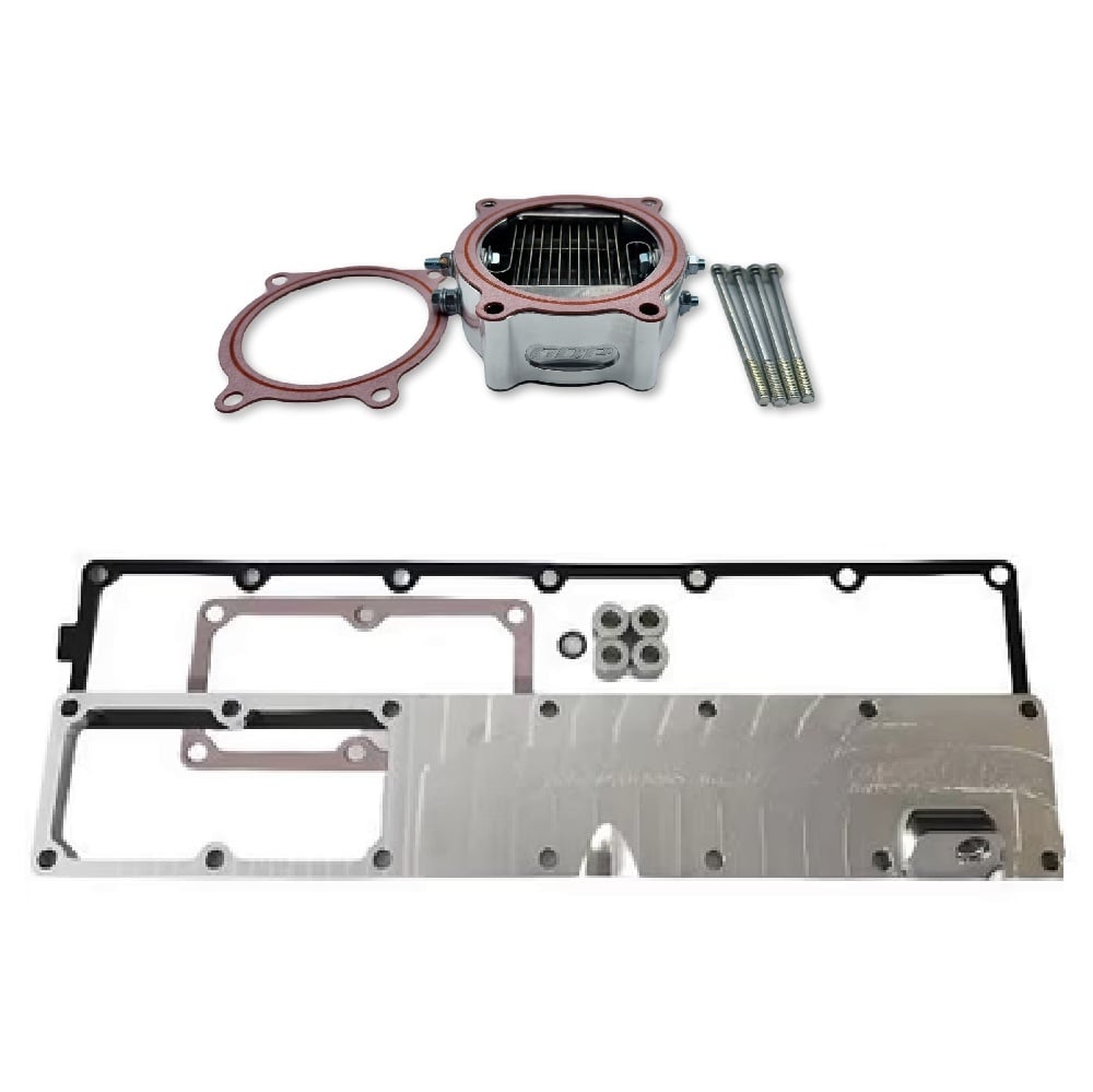 Glacier Diesel Power Mega-Flo Grid Heater &amp; Air-Boss Plenum Package for 13-23 Ram 6.7L Cummins
