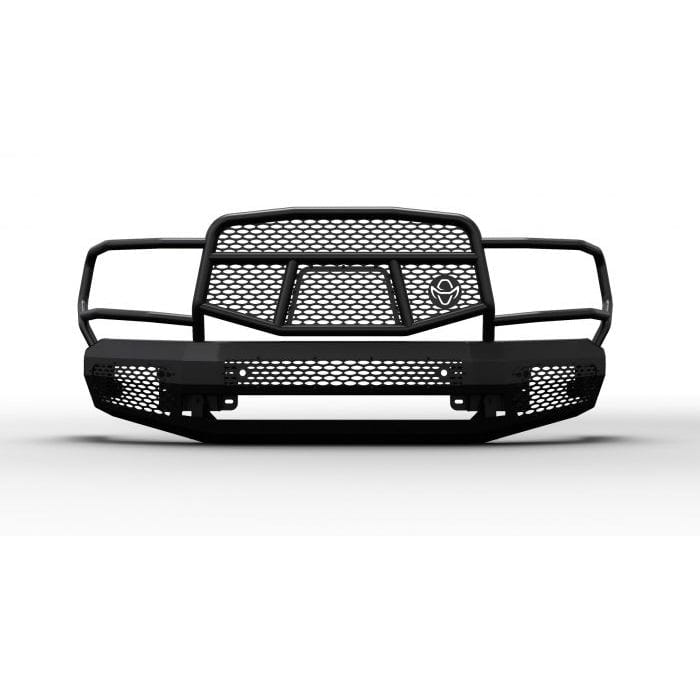 Ranch Hand Midnight Front Bumper With Grille Guard for 10-23 Ram 6.7L Cummins 2500 and 3500