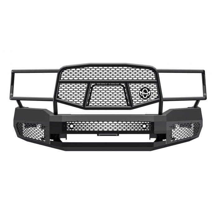 Ranch Hand Midnight Front Bumper With Grille Guard for 10-23 Ram 6.7L Cummins 2500 and 3500