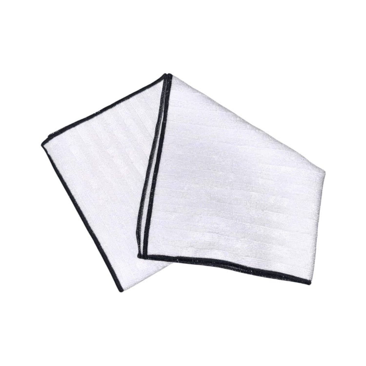 CDS Microfiber Stripe Interior Scrubbing Towels