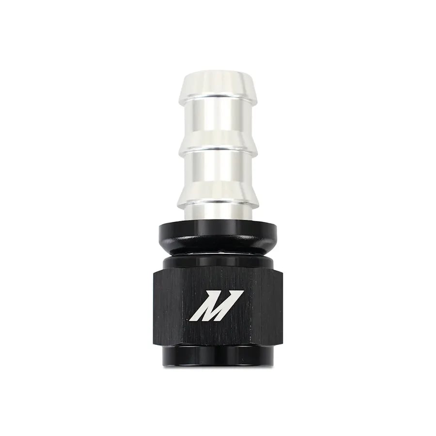 Mishimoto Choose Your Own Push-Lock AN Fittings -4 and -6 and -8 and -10 and -12 Straight and 45° and 90° and 120° and 180°