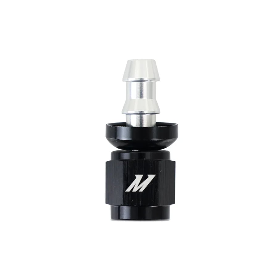 Mishimoto Choose Your Own Push-Lock AN Fittings -4 and -6 and -8 and -10 and -12 Straight and 45° and 90° and 120° and 180°