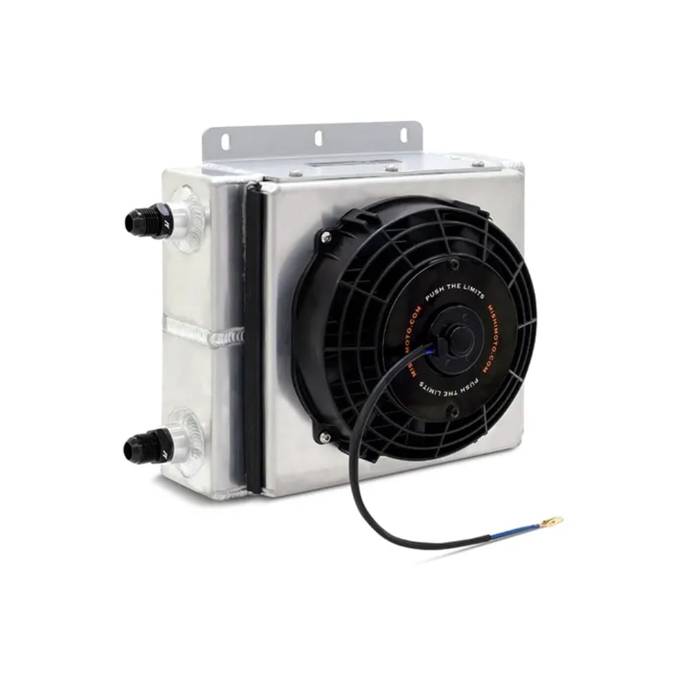 Mishimoto Heavy Duty Universal Oil Cooler With 8" Electric Fan