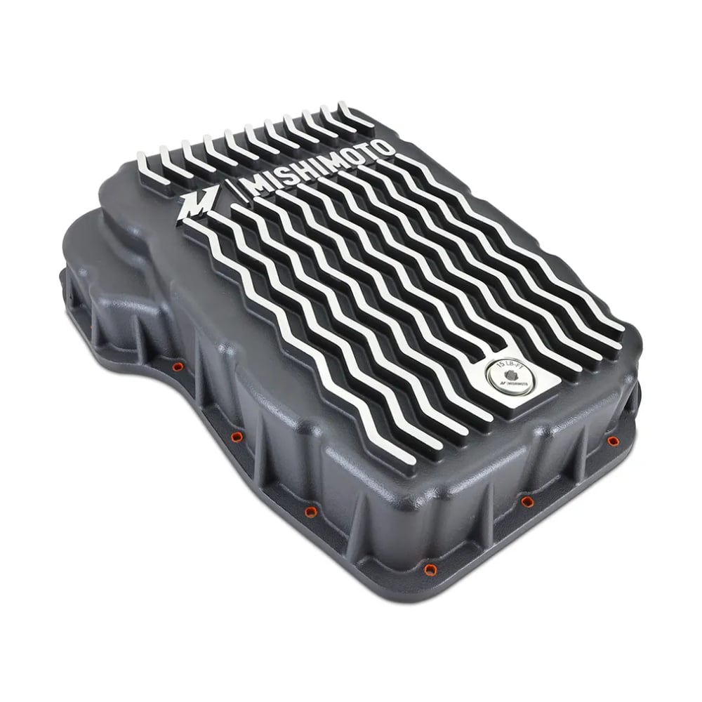 Mishimoto Aluminum Transmission Pan for 07.5-24 Dodge Ram 6.7L Cummins 68RFE