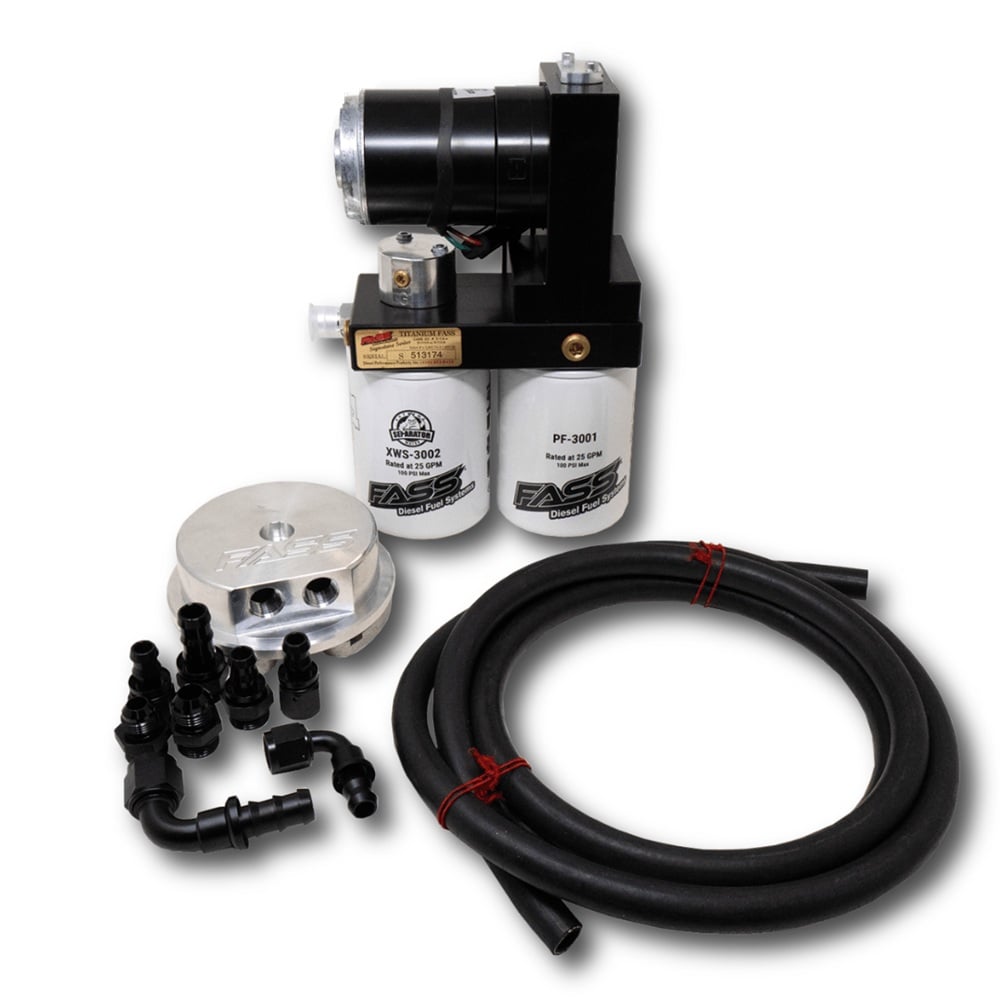 FASS No Drop Titanium Series Plus Fuel Pump and Sump Kit 01 16 GM 6.6L Duramax LB7/LLY/LBZ/LMM