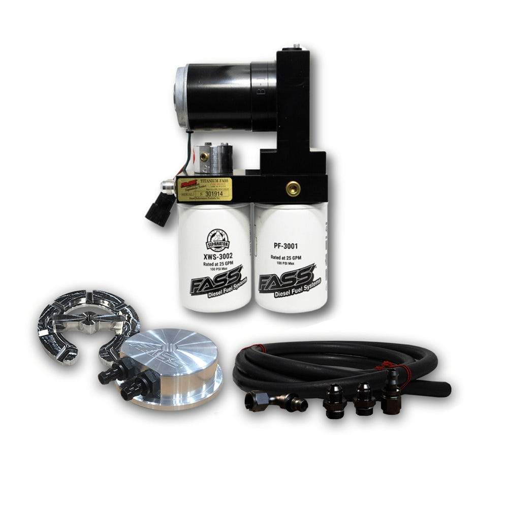FASS No Drop Titanium Series Plus Fuel Pump &amp; Sump Kit 20 23 GM 6.6L Duramax L5P
