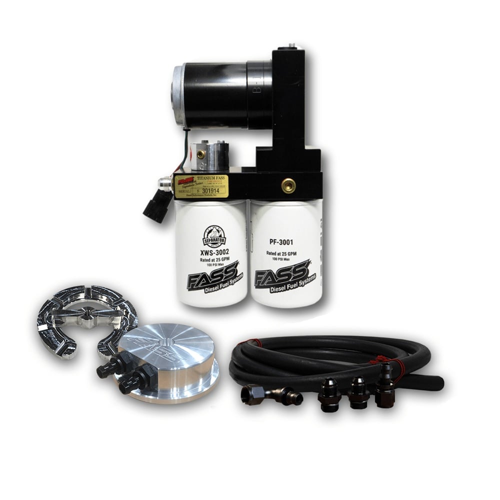 FASS No Drop Titanium Series Plus Fuel Pump &amp; Sump Kit 17 19 GM 6.6L Duramax L5P