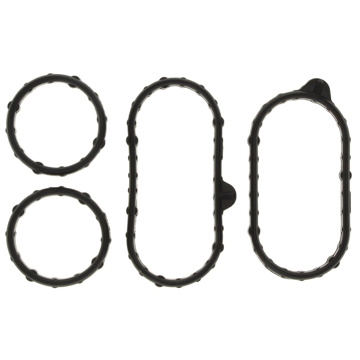 oil cooler gasket against white background