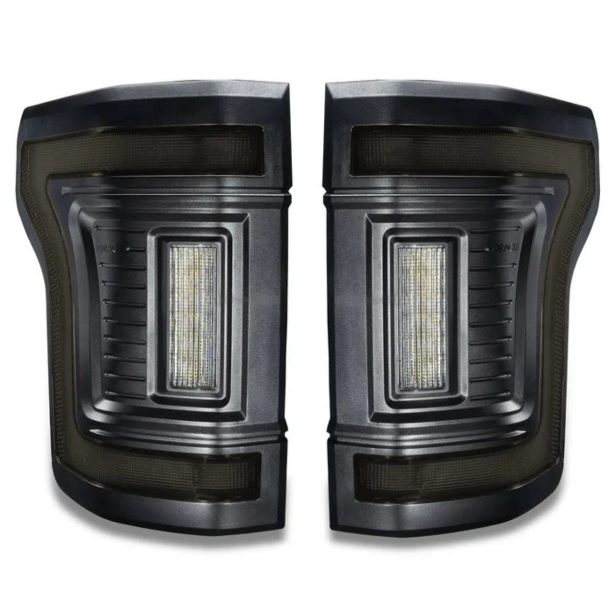 Tinted smoked flush mount LED tail light for 2015–2020 Ford F-150 with  low-profile modern styling
