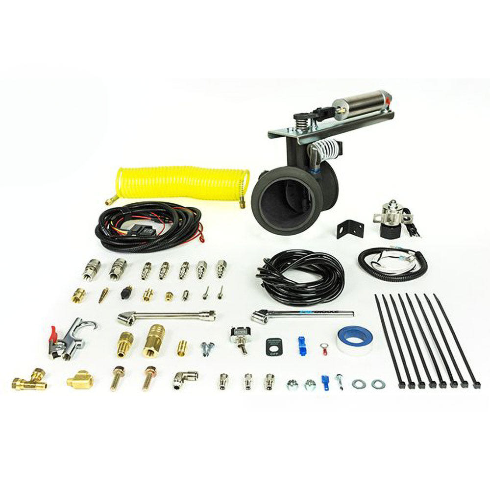 PacBrake Direct Mount 4 Inch PRXB Exhaust Brake Kit (No Compressor) 03 07 Dodge 5.9L Cummins