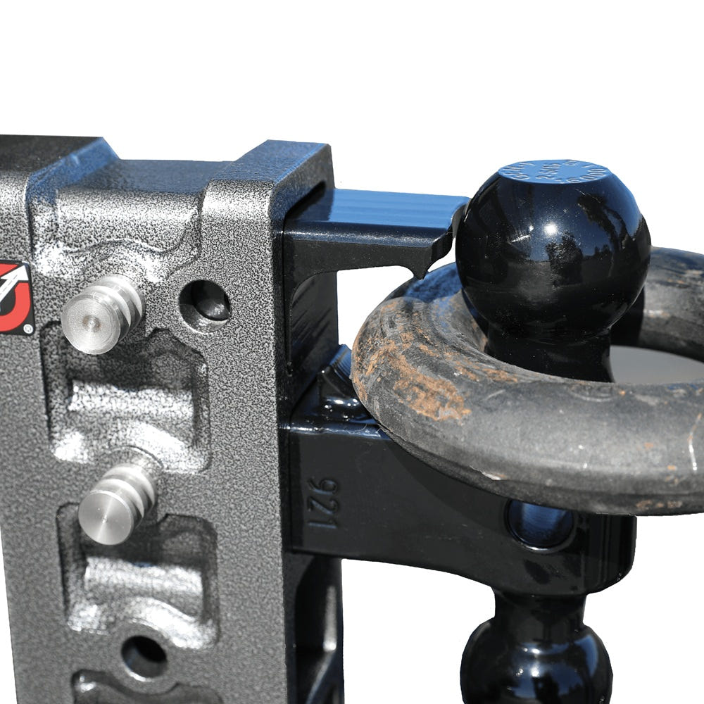 Gen-Y Hitch Mega-Duty 32K Drop Hitch 2.5" Shank With Dual-Ball - 6" and 9" and 12" Offset Drop