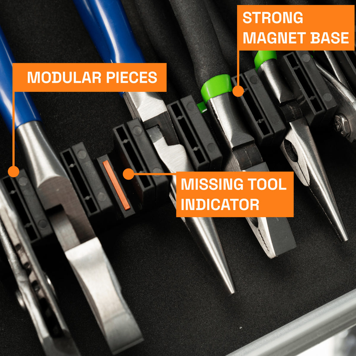 Toolbox Widget Vertical Plier Organizers