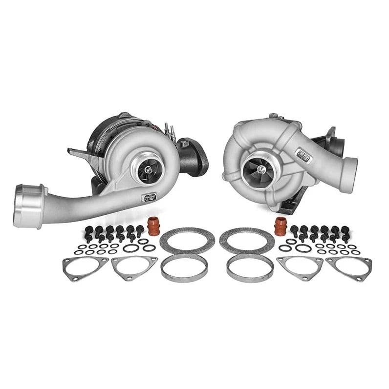 PurePower New Replacement High &amp; Low Pressure Turbos for 08-10 Ford 6.4L Powerstroke
