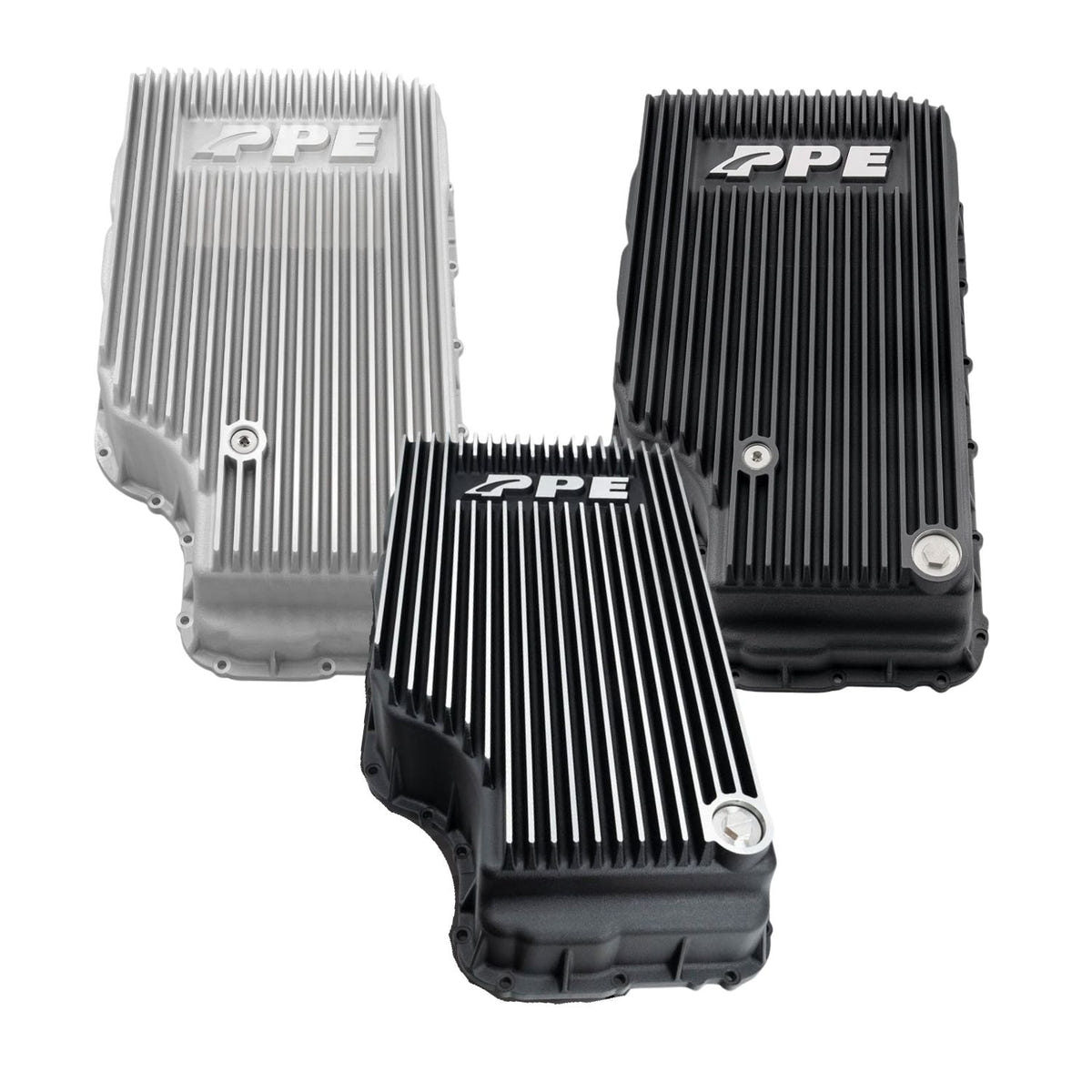 2020-2026 Ford Super Duty 6.7L Power Stroke heavy-duty cast aluminum 10R140 transmission pan upgrade