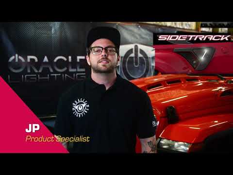 Jeep Wrangler JL ORACLE Sidetrack LED fender vent lights entry and side indicator kit