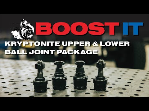 Upper & Lower Ball Joint Package For 2001-2010 Chevy/GMC 2500/3500 - Kryptonite Brand
