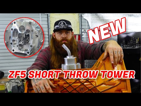 Diesels and Dirtbags billet ZF5 short throw shifter for Ford manual transmission