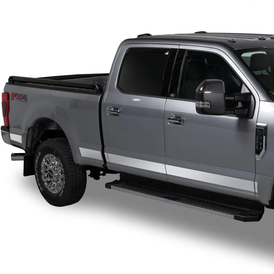 Putco Rocker Panels color Polished or Black either Super or Crew Cab with Standard Bed made for 23-24 Ford F-250 and F-358