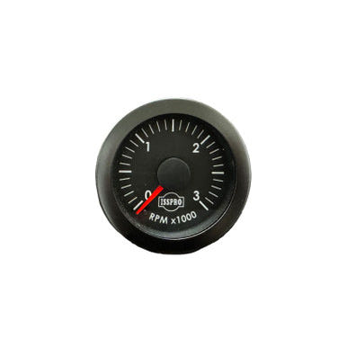 ISSPRO Classic 0-3K Diesel Tachometer