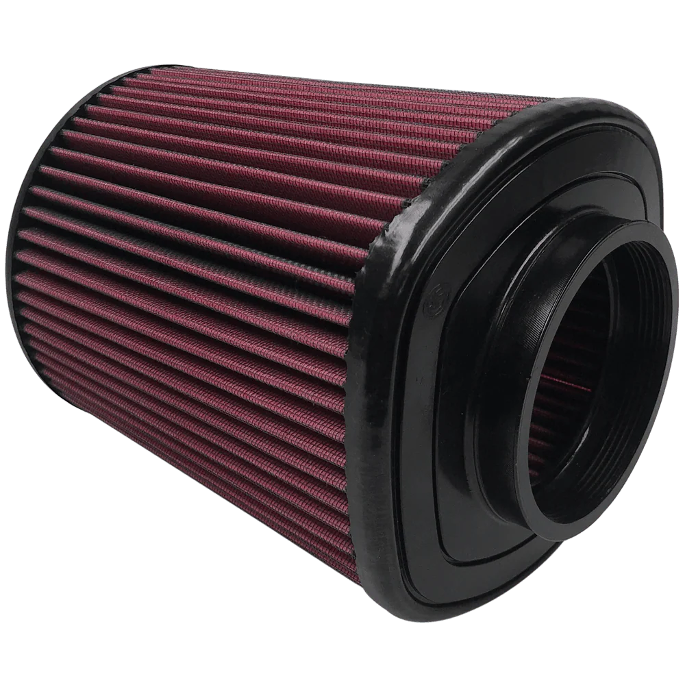 S&amp;B Intake Replacement Air Filter for 92-00 Chevy and GMC 6.5L Detroit Diesel 4" ID x 4.5"-6" L x 6" W x 7" H