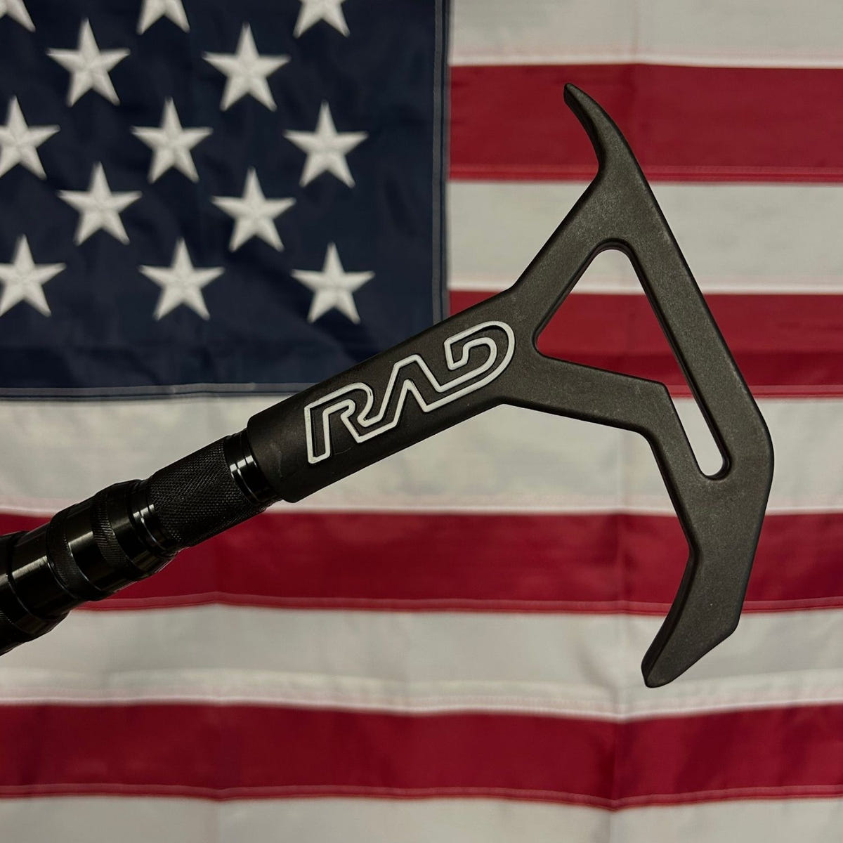 RAD Truck Straps long bed RAD Grabber reach tool with carbon fiber pole for accessing gear at the front of a pickup bed