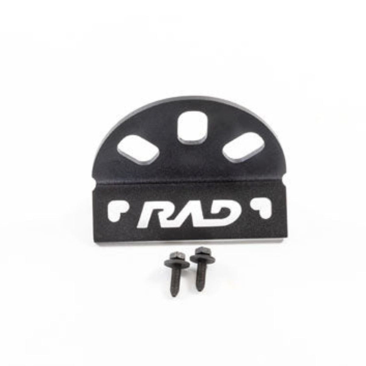 RAD Truck Straps Black CNC-Machined Hook Plate Installed in Ford BoxLink Bed Anchor