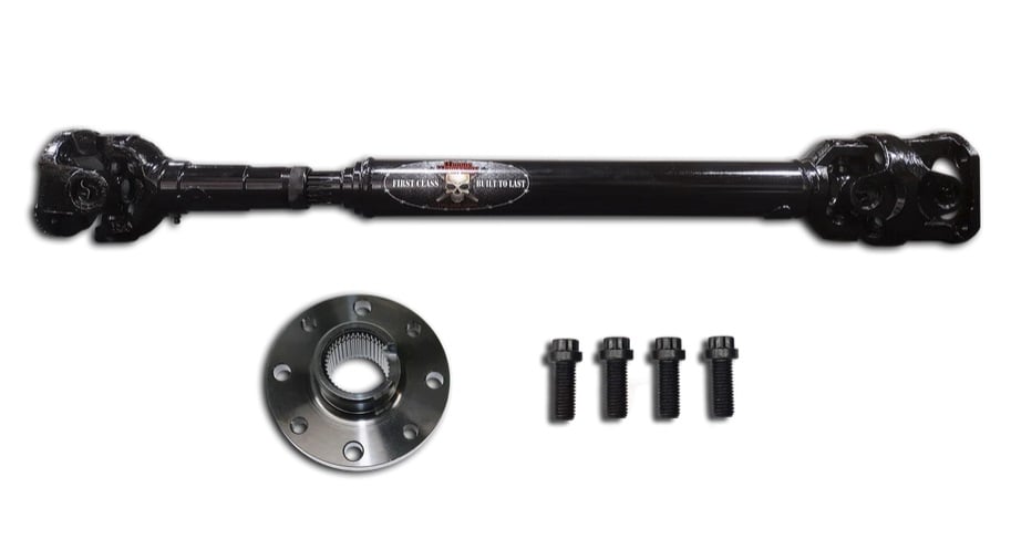 Adams Driveshaft 5th Gen Front 1350 CV Extreme Duty Driveshaft for 19-23 Ram 6.7L Cummins