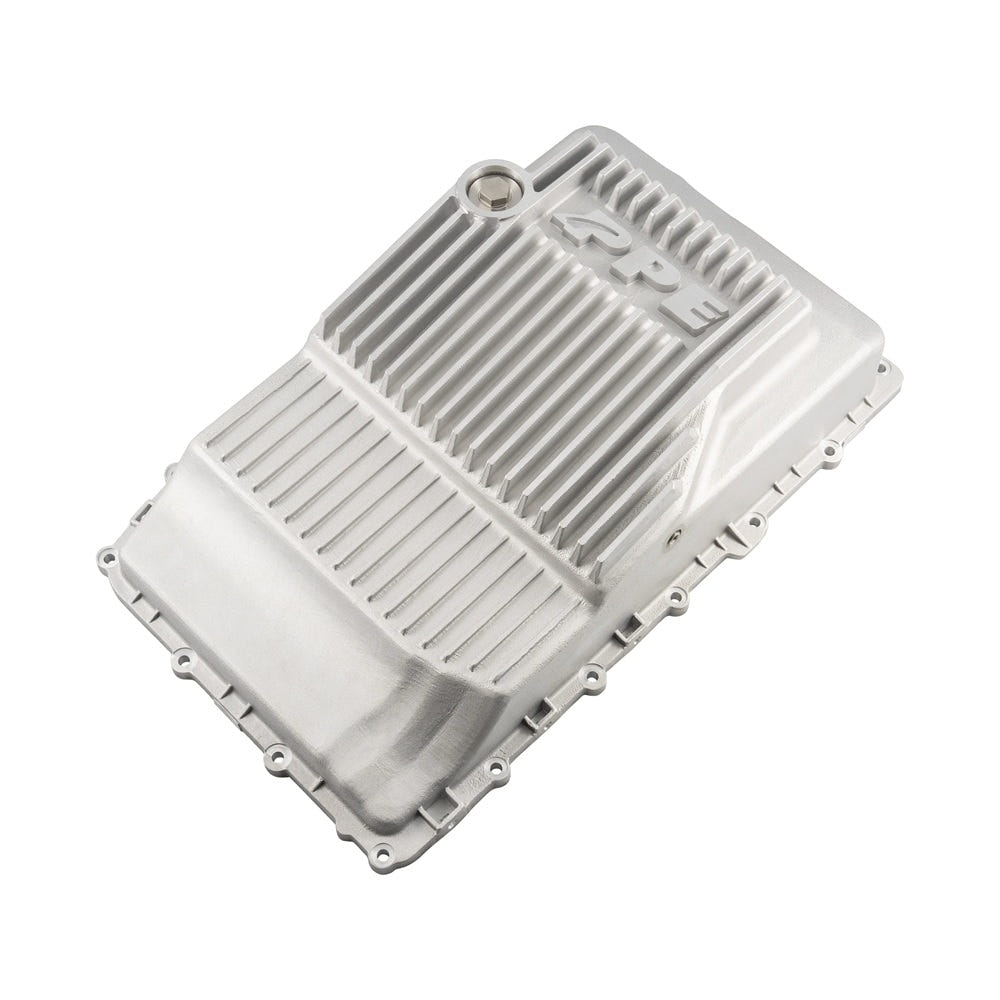 PPE Heavy-Duty Cast Aluminum Transmission Pan for 18-21 Ford F-150 3.0L Powerstroke - 10R60 and 10R80 and 10R100 Deep