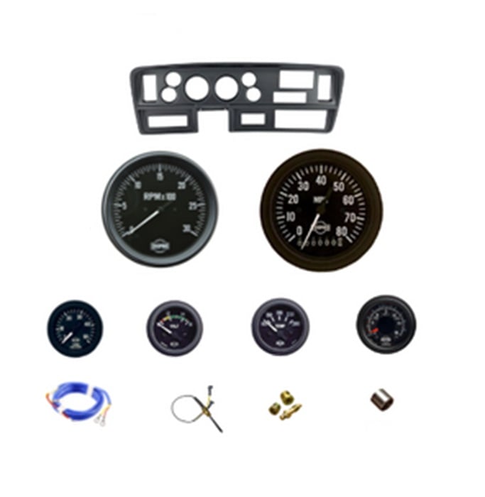 ISSPRO Classic Dash Panel &amp; Gauge Kit With Message Center &amp; Overdrive for 81-93 Dodge