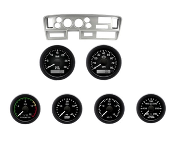 ISSPRO Classic Dash Panel &amp; Gauge Kit With Message Center &amp; Overdrive for 81-93 Dodge