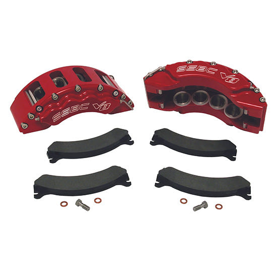 SSBC-USA V8 Barbarian Direct Fit Front Caliper Upgrade Kit for 99-04 Ford F-250 and F-350