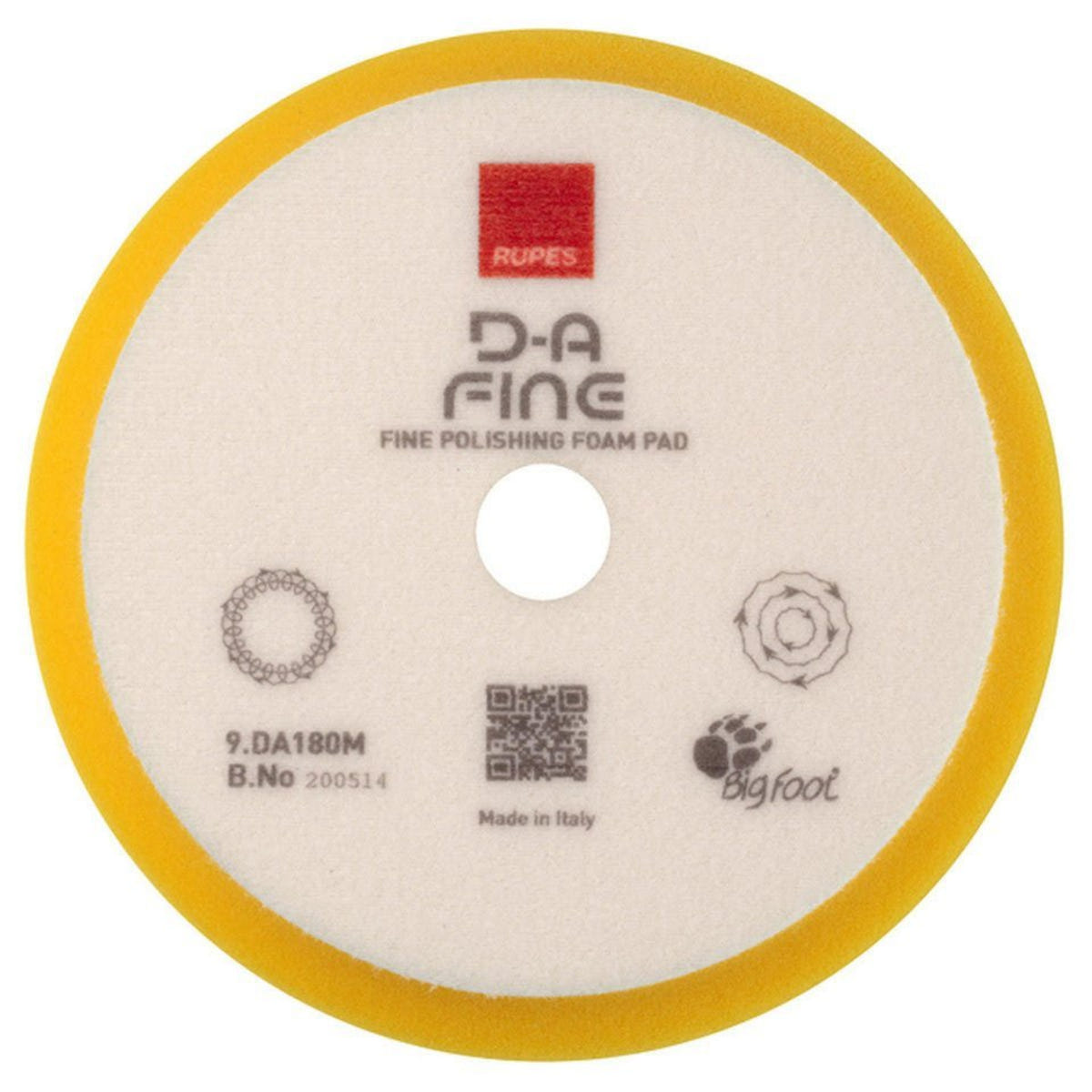 CDS Rupes D-A Fine Foam Pad