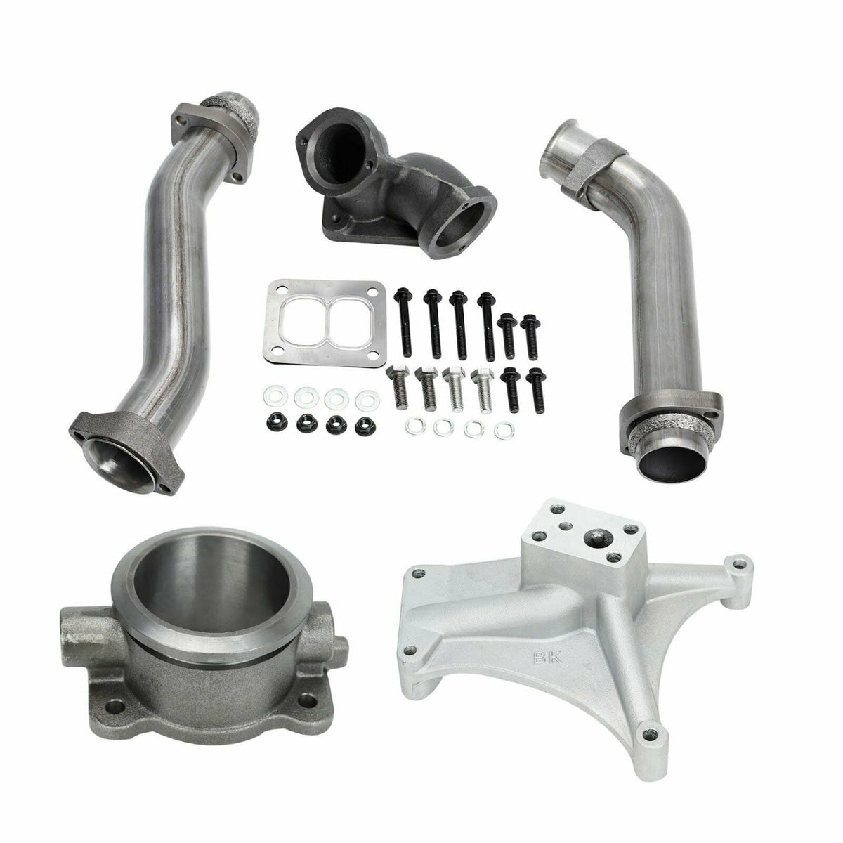 Complete Performance Turbo Up Pipe And Pedestal Kit 94–97 Ford 7.3L Powerstroke