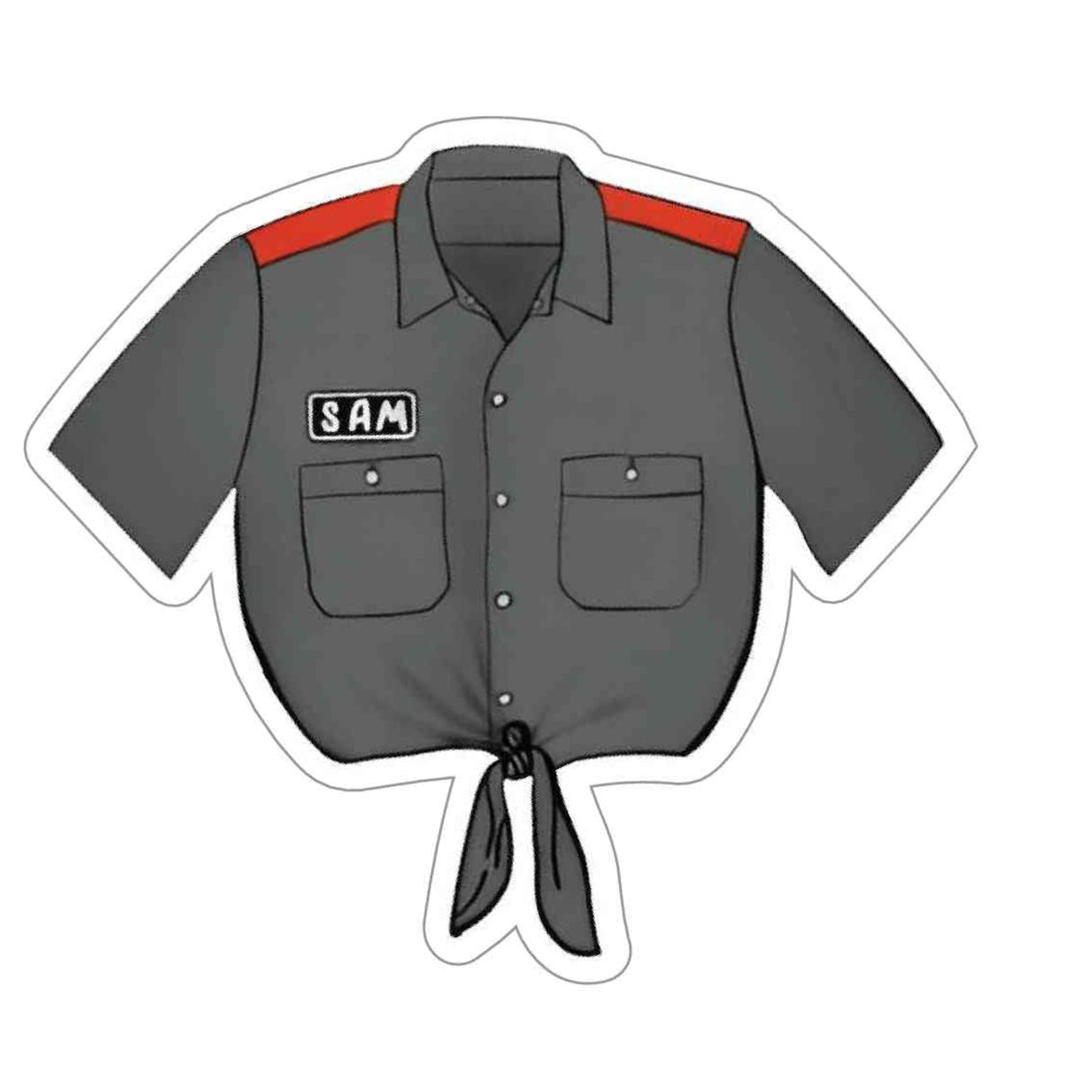 ToolBox Widget Sam Shirt Sticker