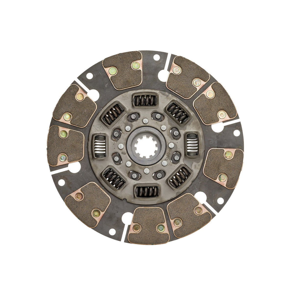 South Bend Super Street Dampened Dual Disc Clutch Kit 01-06 6.6L GM Duramax ZF6 - SSDDMAX-CBY