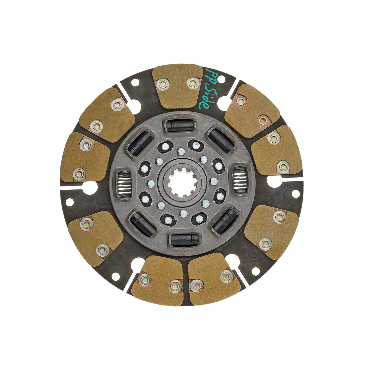South Bend Dyna Max Full Ceramic Performance Clutch with Solid Flywheel 01-06 6.6L GM Duramax