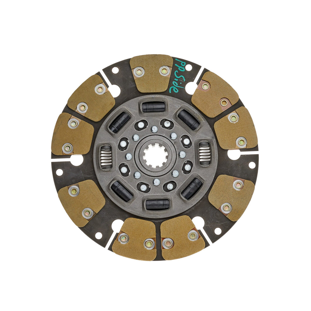 South Bend Dyna Max Full Ceramic Performance Clutch with Solid Flywheel 01-06 6.6L GM Duramax